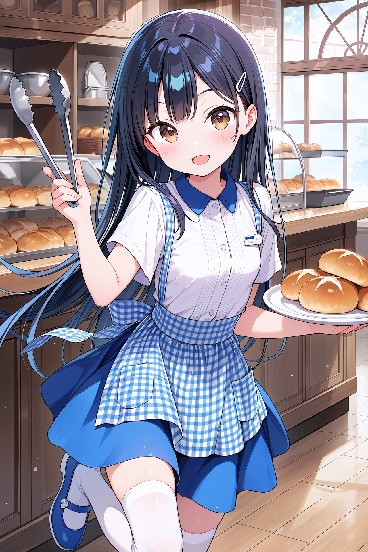 パン屋さんで職業体験 | の人気AIイラスト・グラビア
