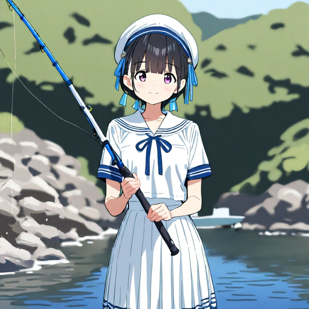 釣りにもチャレンジ