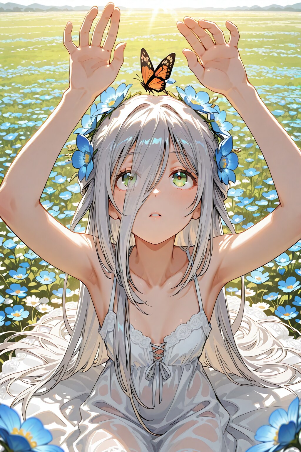 蝶々さん、逃げないで・・