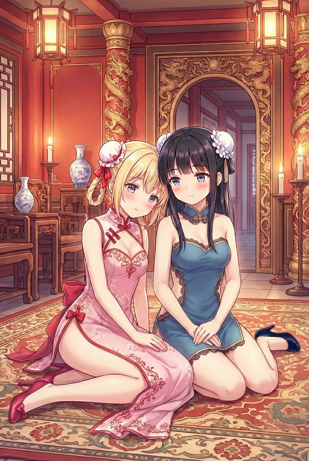 緋璧青嵐に咲く