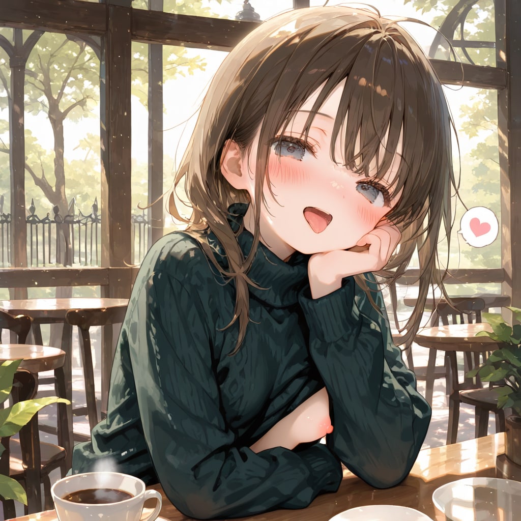 チラ見せしてくる女の子