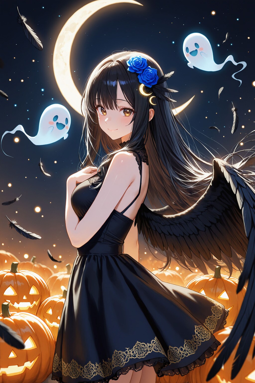 悪魔さんも頑張ります（サキさんハロウィン）