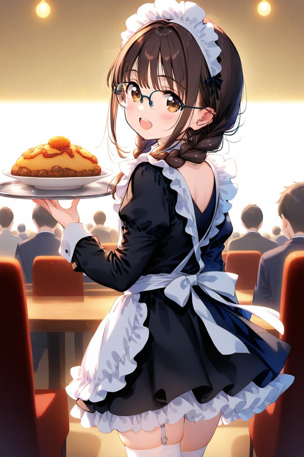 副委員長さん、今日もバイトで頑張る