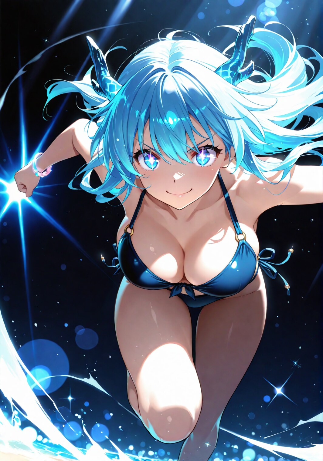 ドラゴン×ビキニ×海