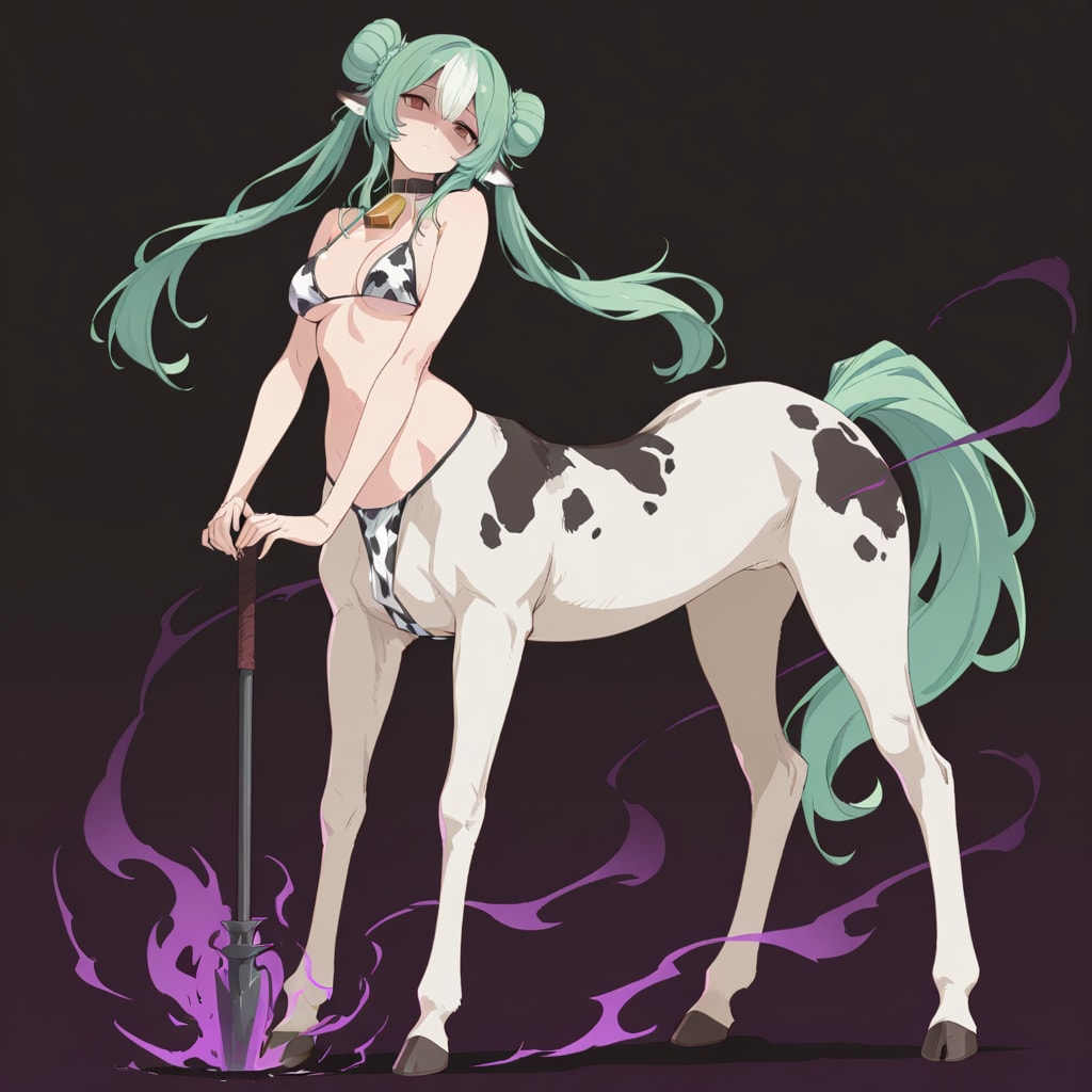 馬と牛
