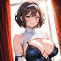 イブニングドレス姿の美女達 10枚目