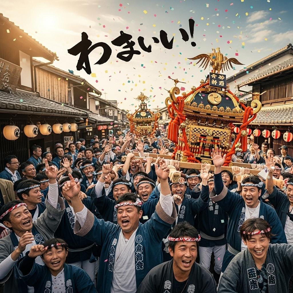 (∩´∀｀)∩ﾜｯｼｮｲ