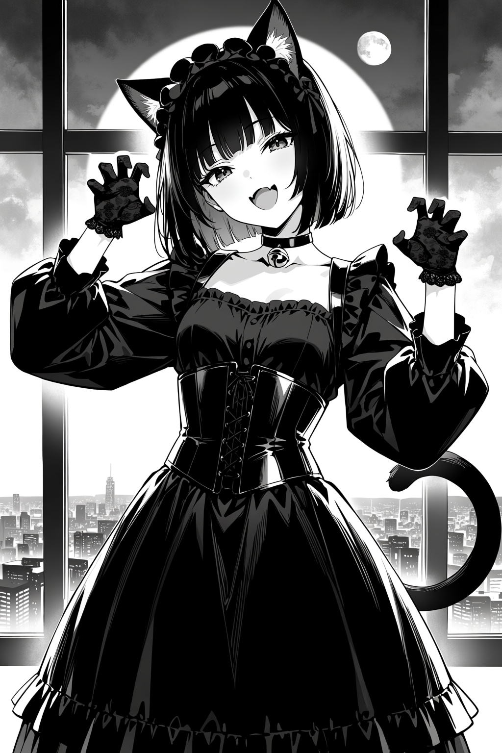 モノクロなクロミナ