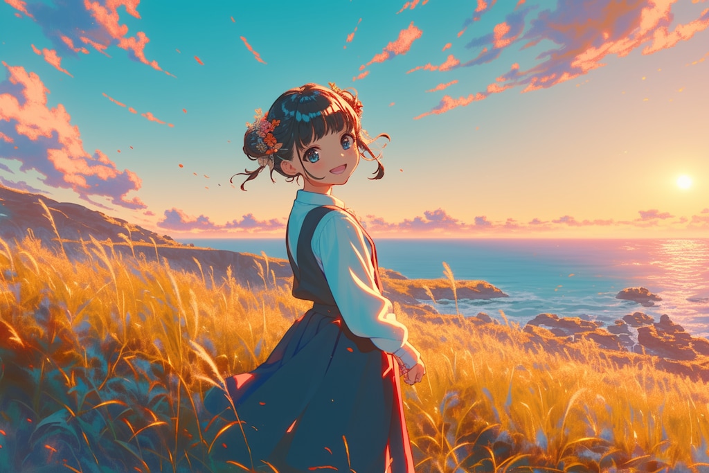 夕暮れのおだんごちゃん🍡✨130