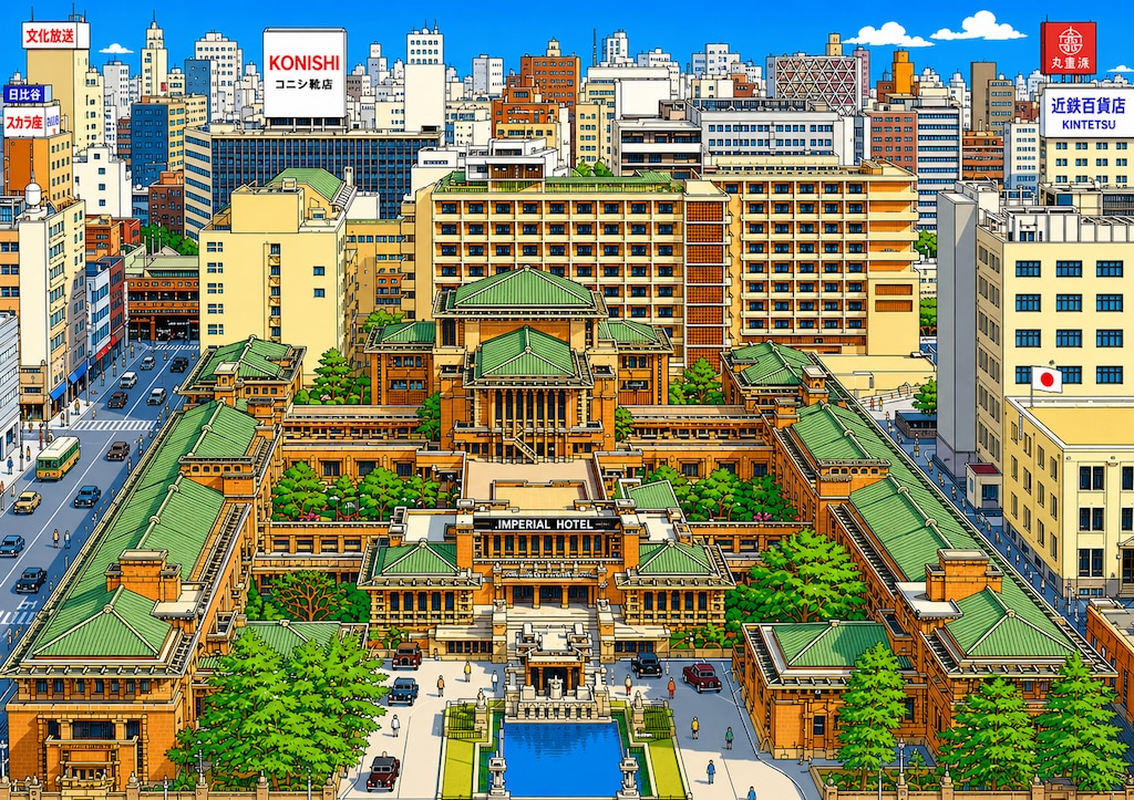 旧帝国ホテルを偲ぶ