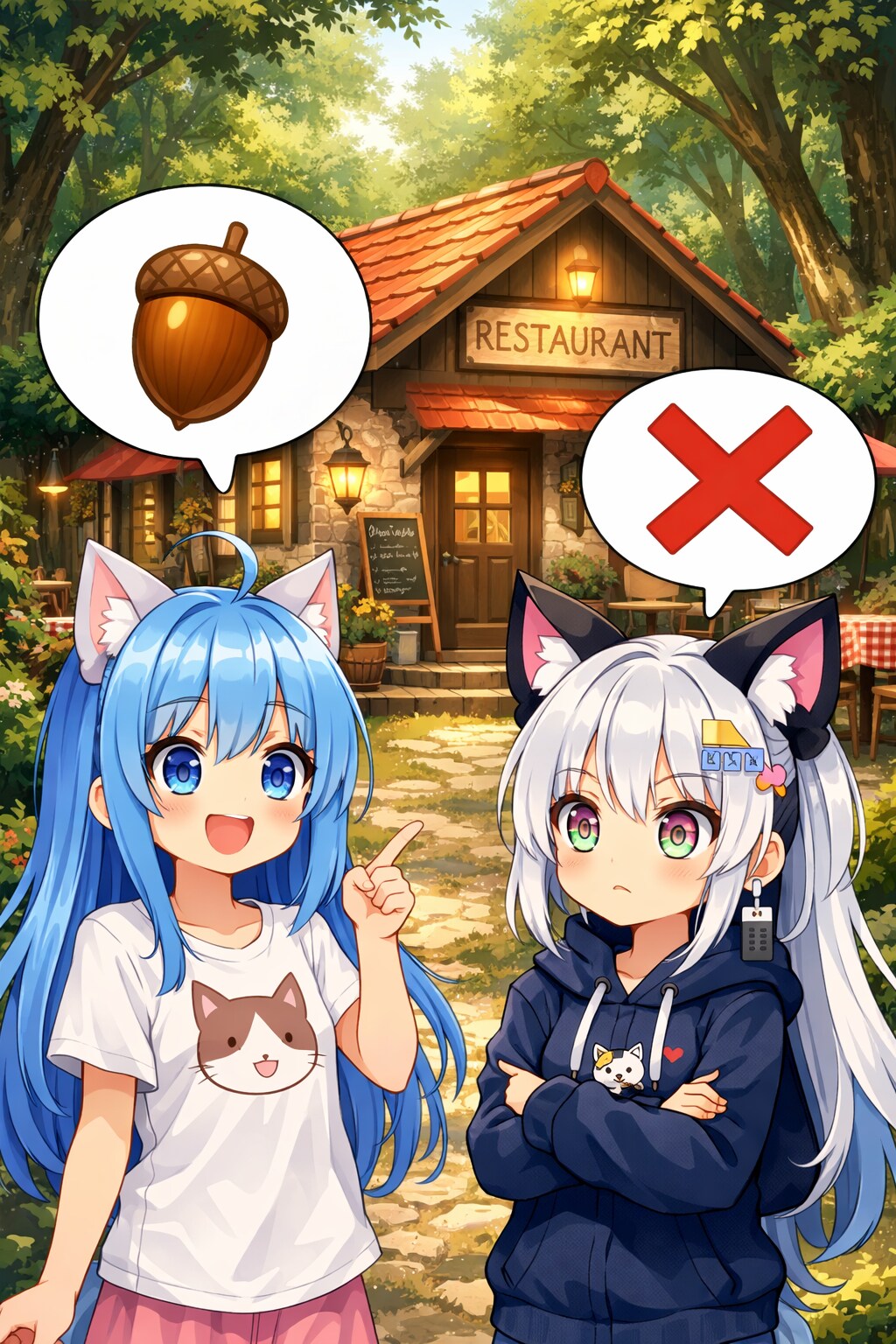 [試験問題]レストランの行き方
