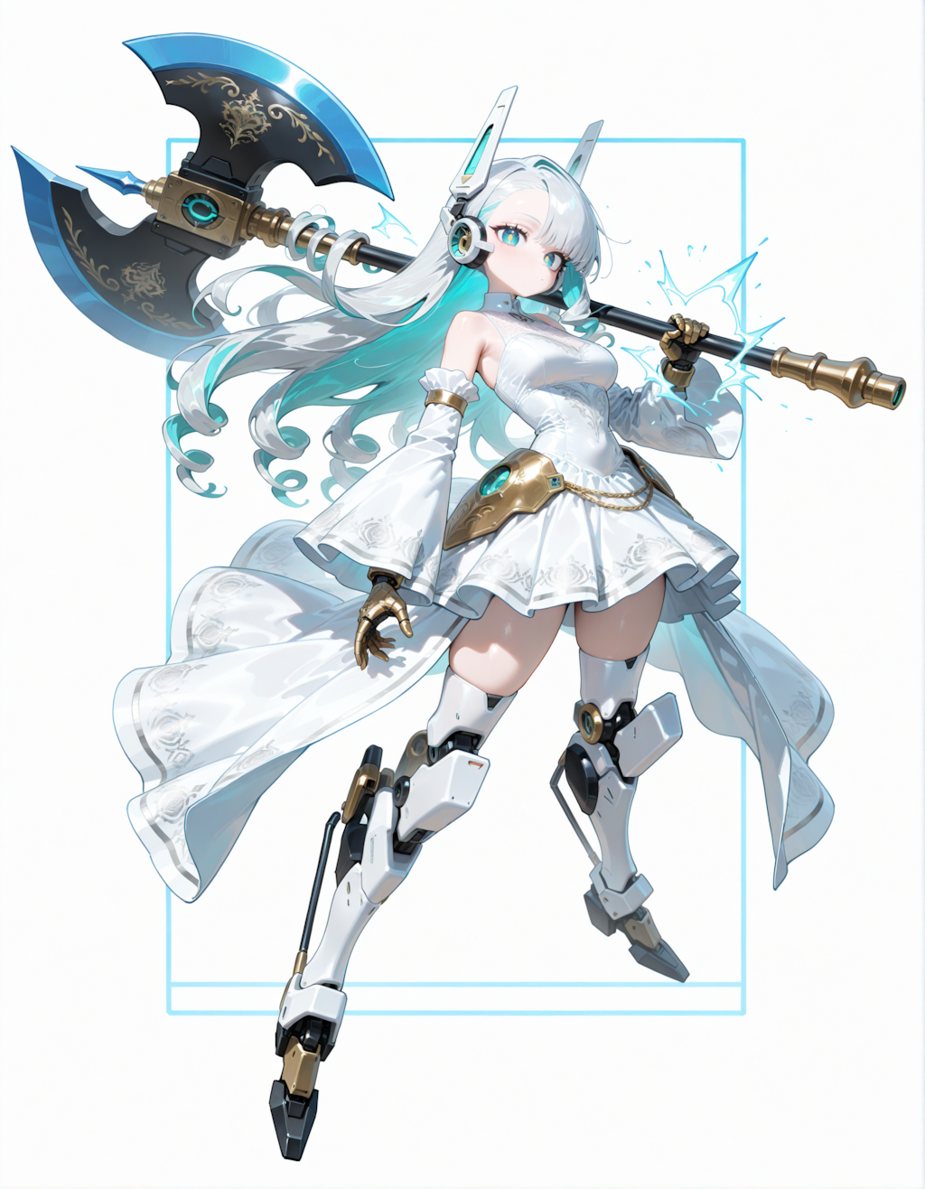 メカ少女（斧）