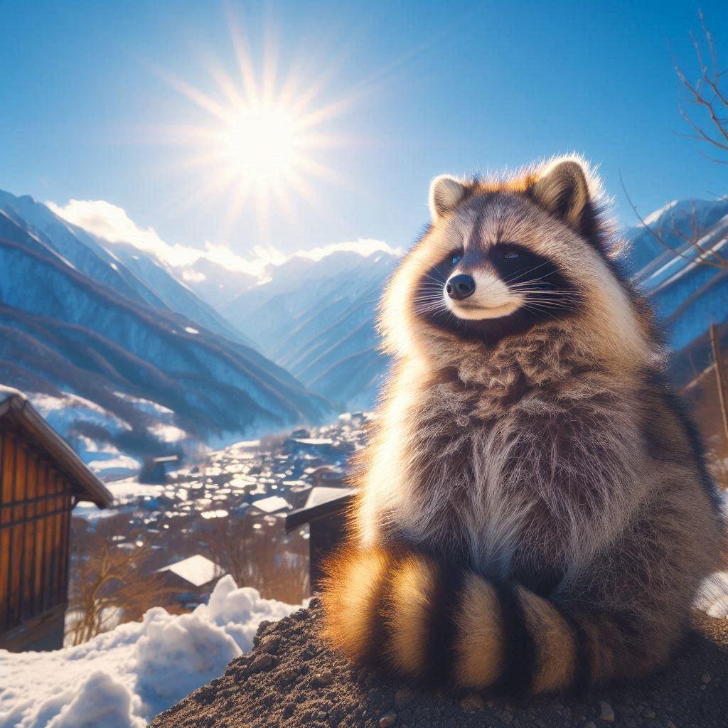 タヌキかアライグマ | の人気AIイラスト・グラビア