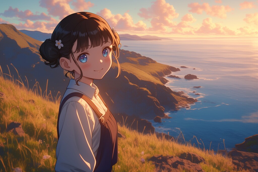 夕暮れのおだんごちゃん🍡✨54