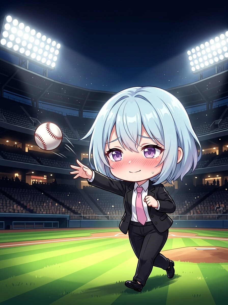 始球式やってみた