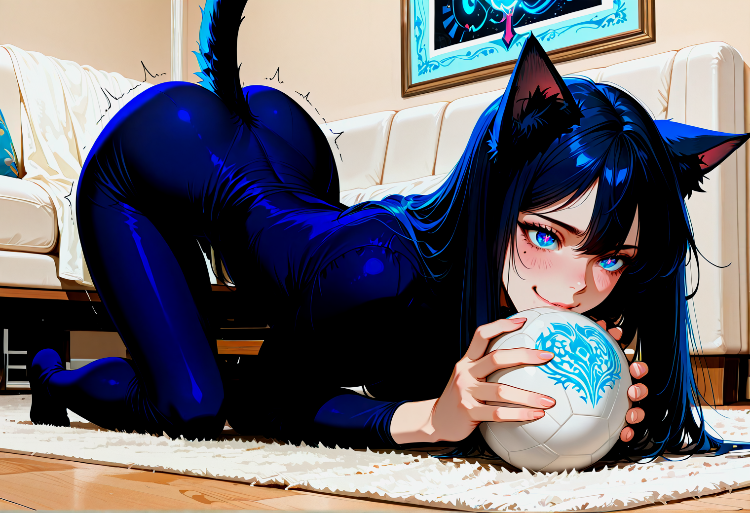 ハートをホールドにゃん！