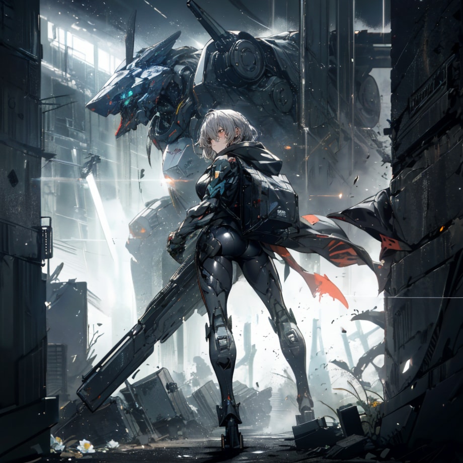 Girl and Robot866 | の人気AIイラスト・グラビア