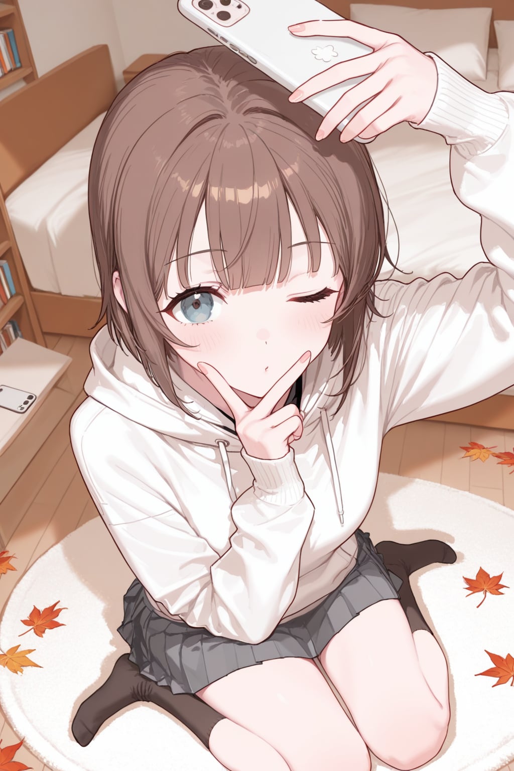 自撮り📷(カメラ近すぎʬʬʬ)