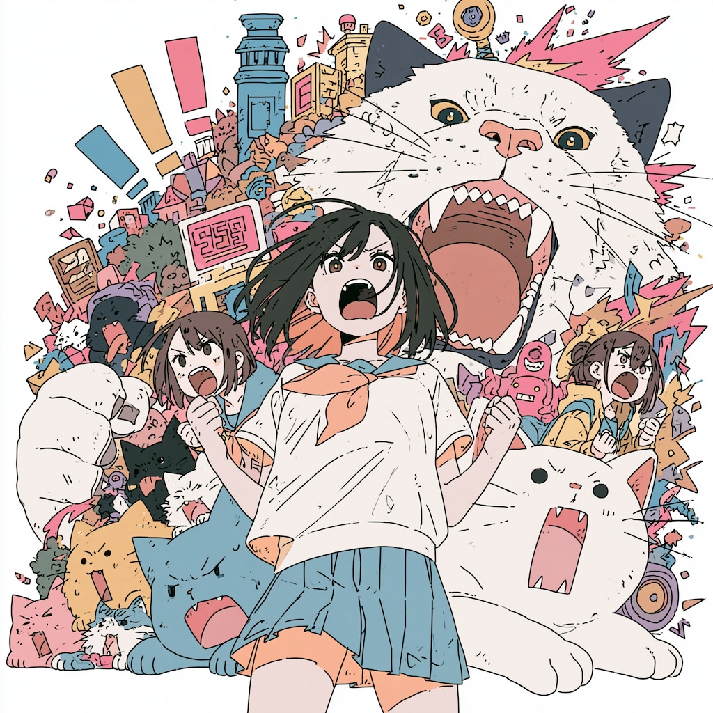 叫ぶ