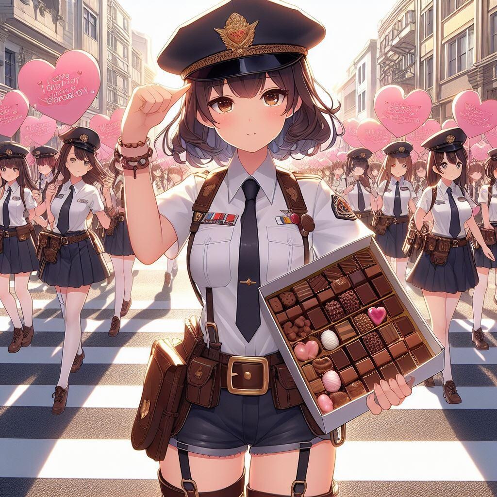 バレンタイン取締中🚫