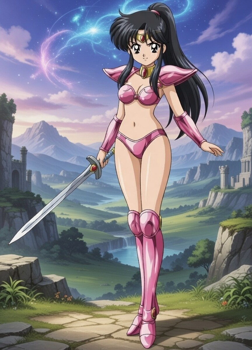 ビキニアーマーヒロイン