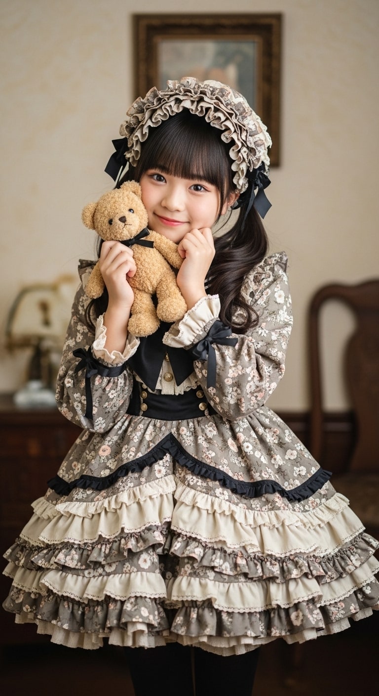 低年齢ゴスロリ好きのお兄様へ005《ホワイトデーの贈りもの》 | の人気AIイラスト・グラビア