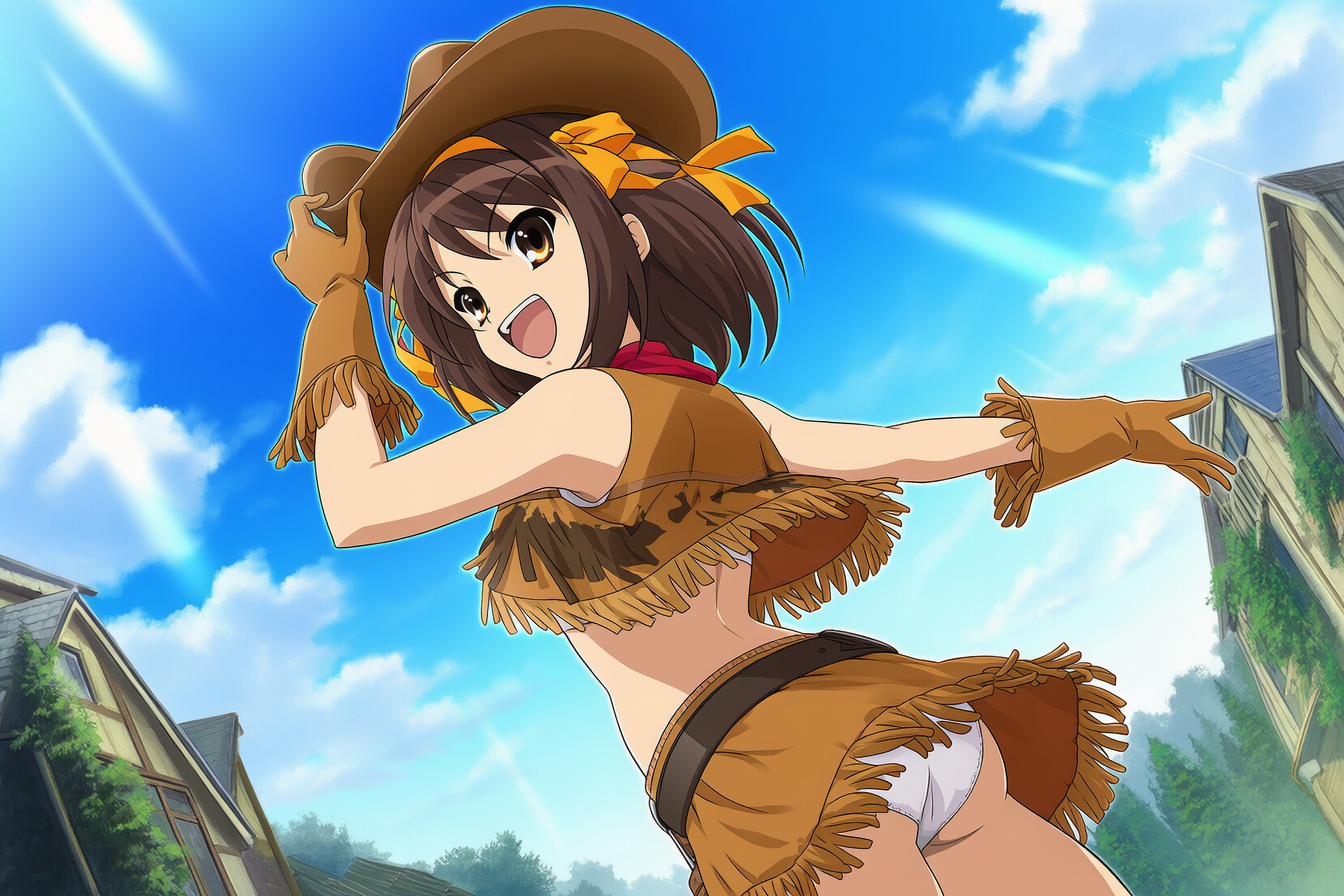カウガールなハルヒ