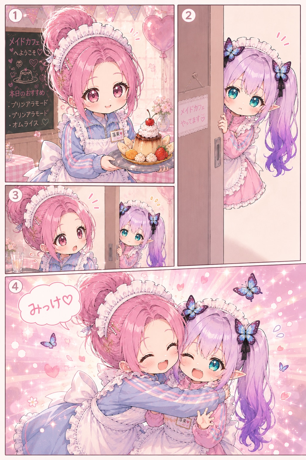 |ω･*)ﾁﾗ。。。と見えた可愛い子は捕獲します♡