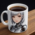 メカ子のマグカップ 3枚目