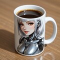 メカ子のマグカップ 5枚目