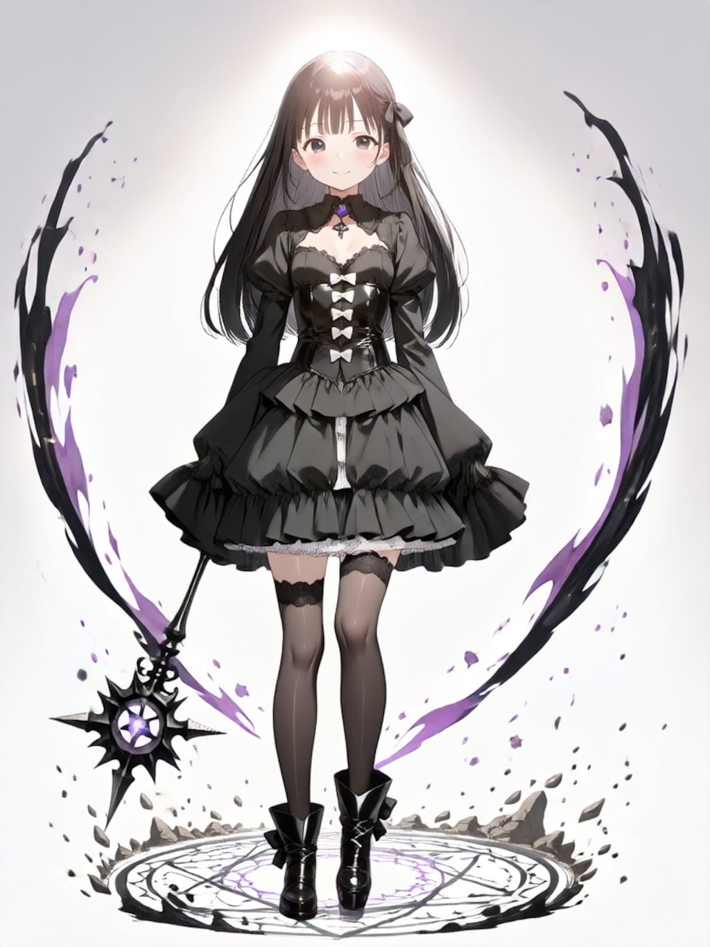 変身、魔法少女 春香【パラパライラスト】