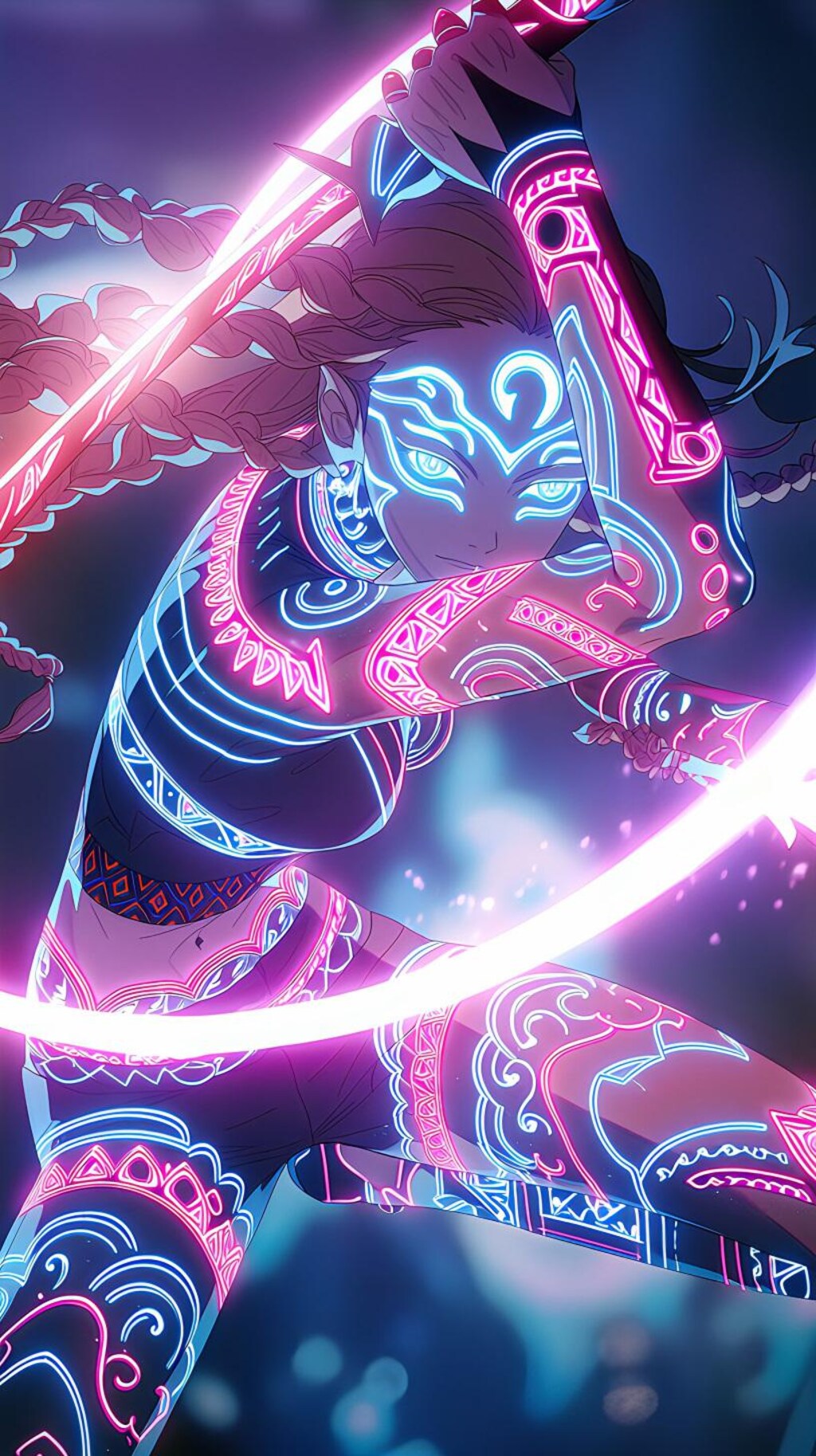 ネオン剣士の覚醒する夜