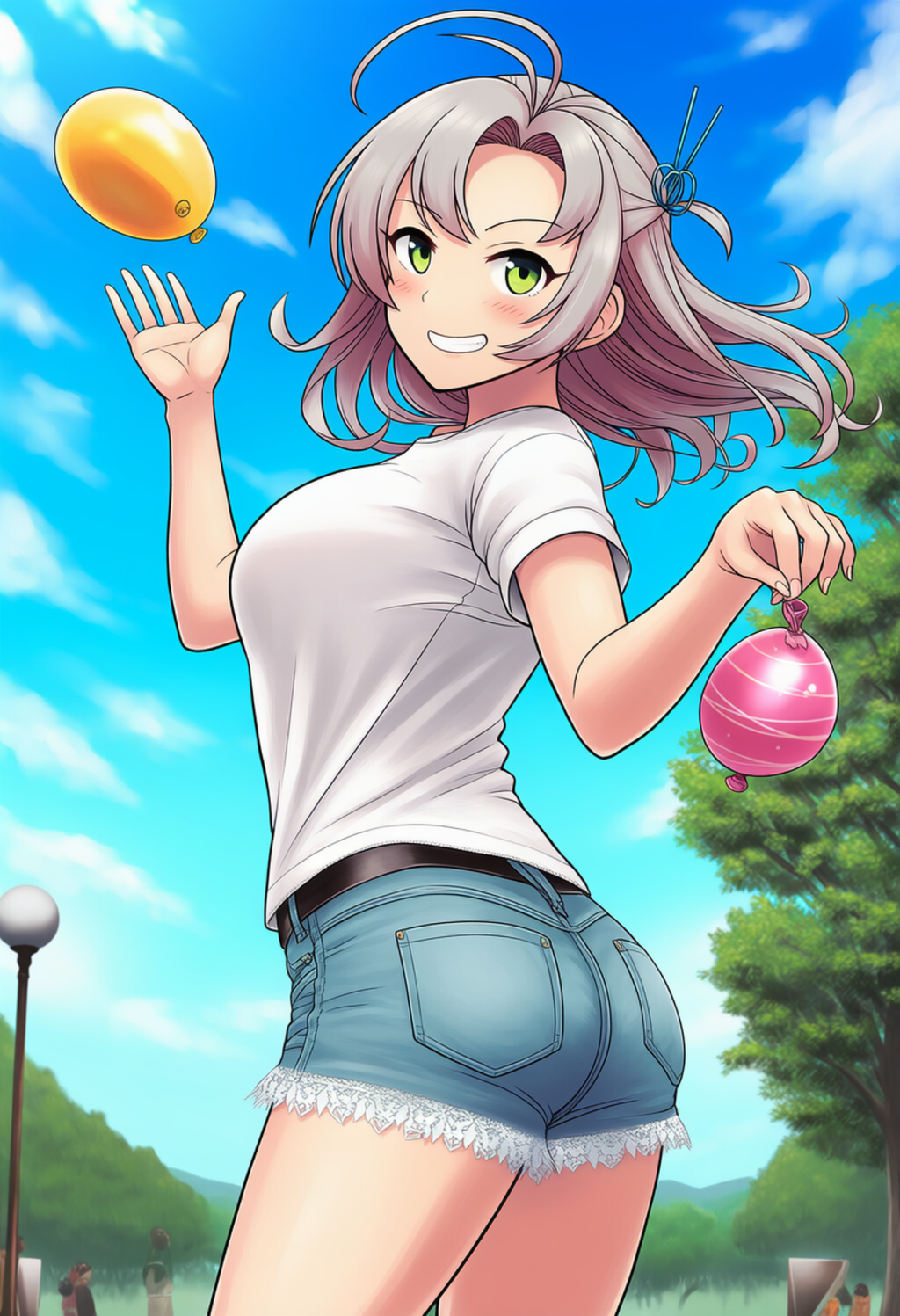 衣笠さん　水風船