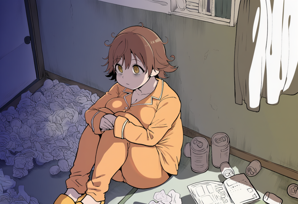 絶望女の子