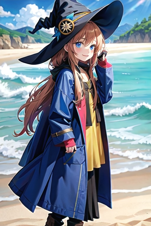 砂浜の魔女