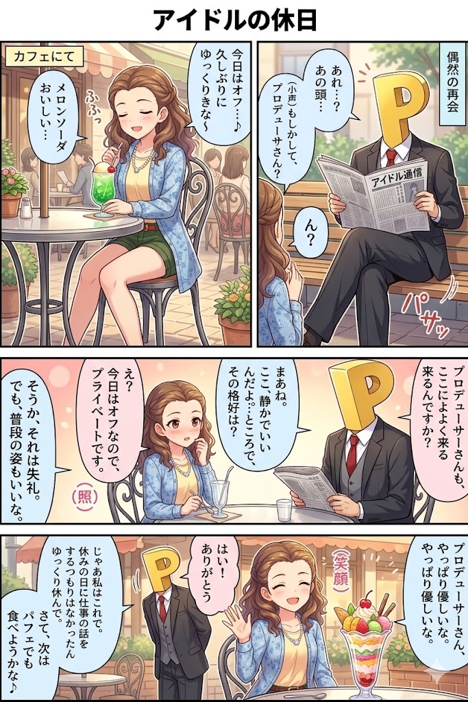 「アイドルの日常」