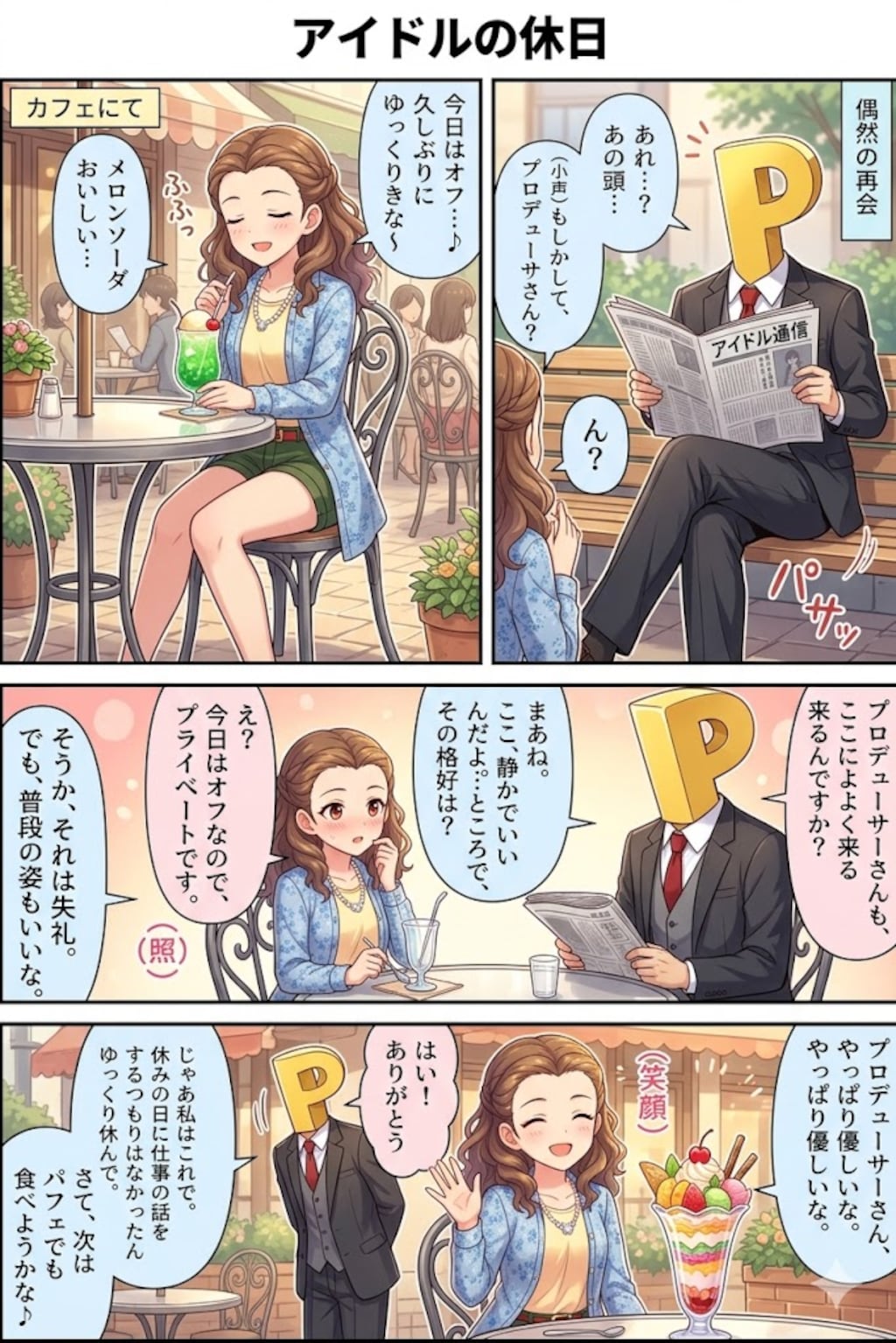 「アイドルの日常」
