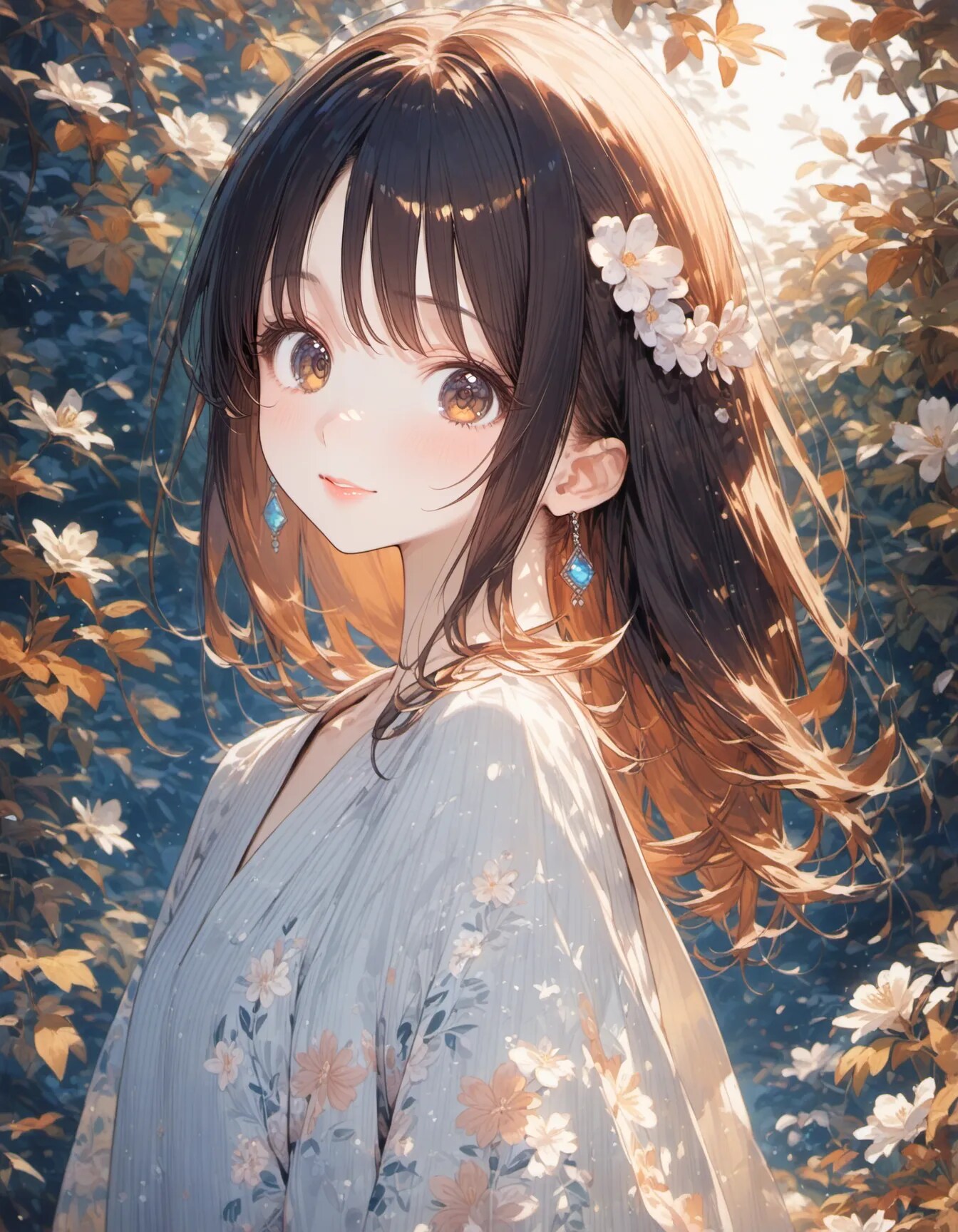 Serenade of the Ivory Blossoms | の人気AIイラスト・グラビア
