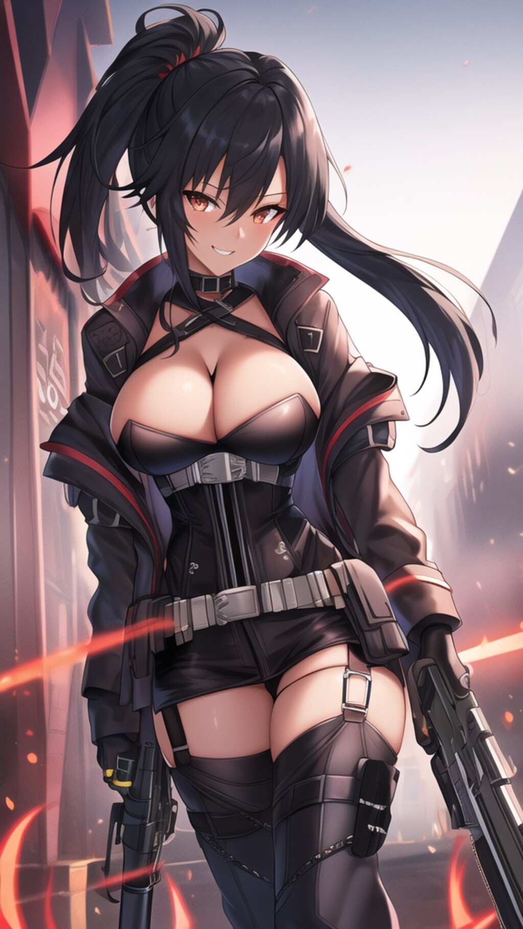 スチームパンクっぽい美女