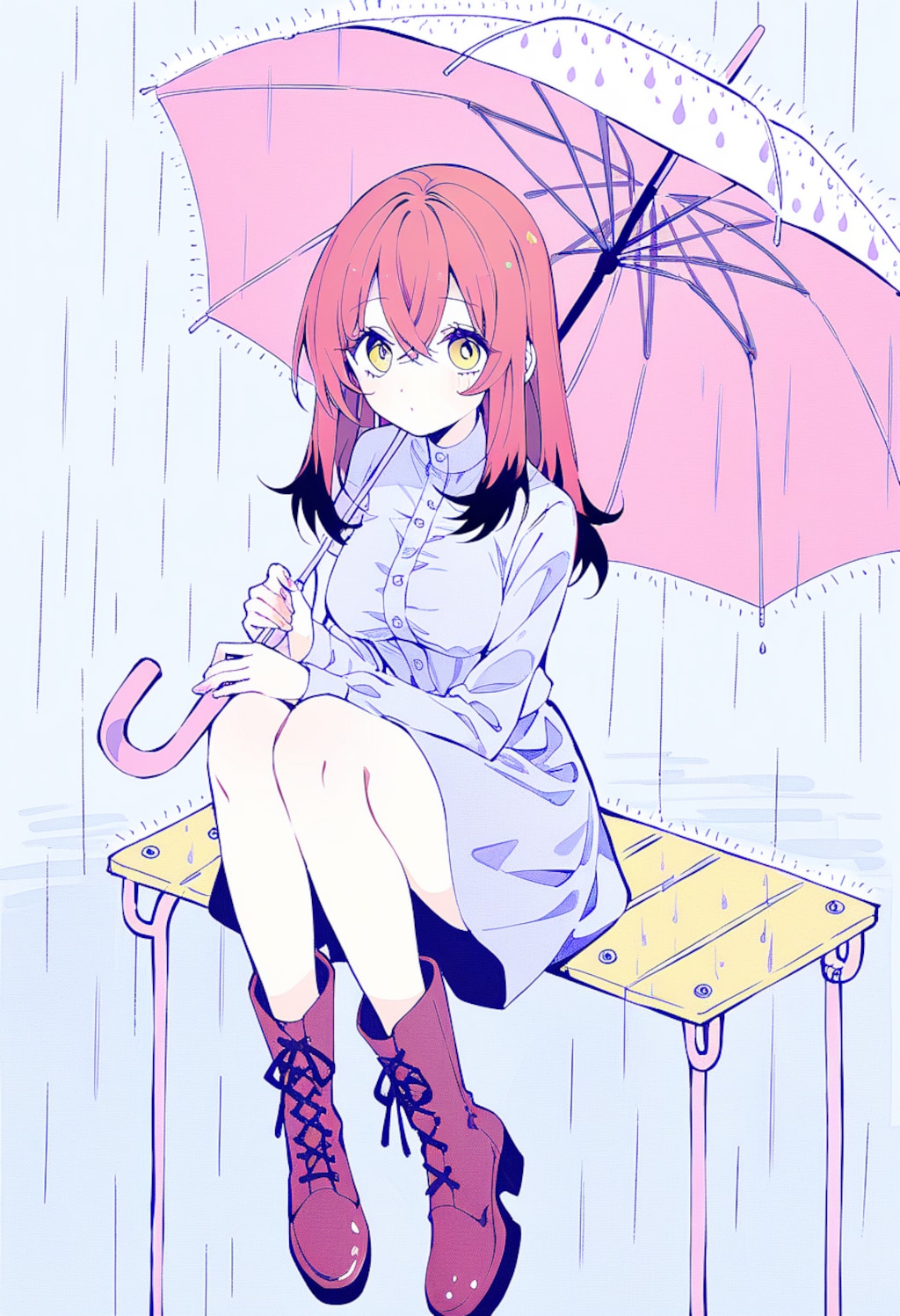 淡い雨模様[days AI]