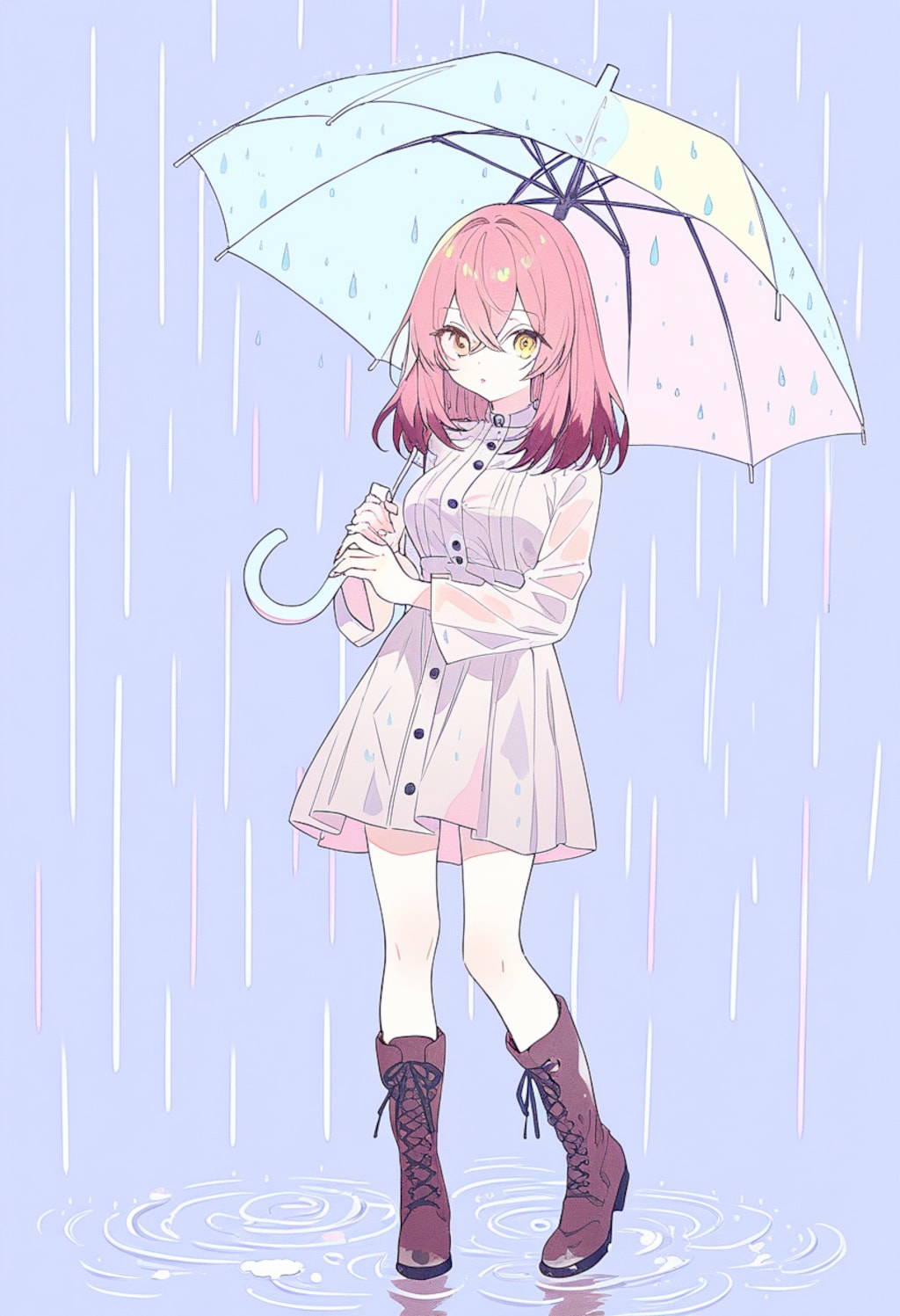 淡い雨模様[days AI]