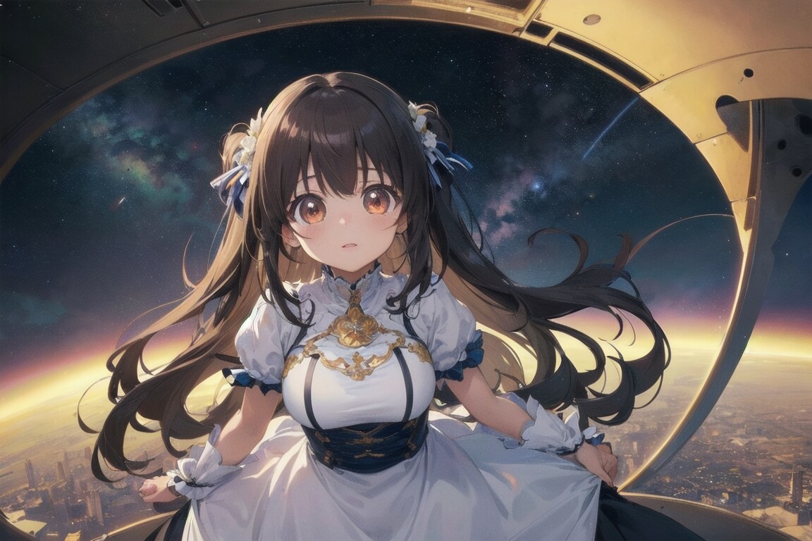 cute eye、愛華「宇宙へ行く」