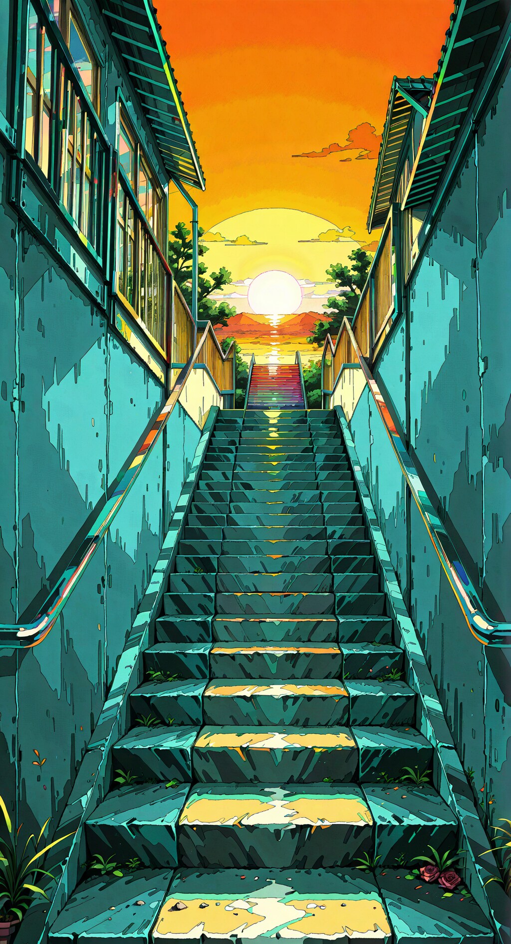 夕暮れ/朝焼け 4