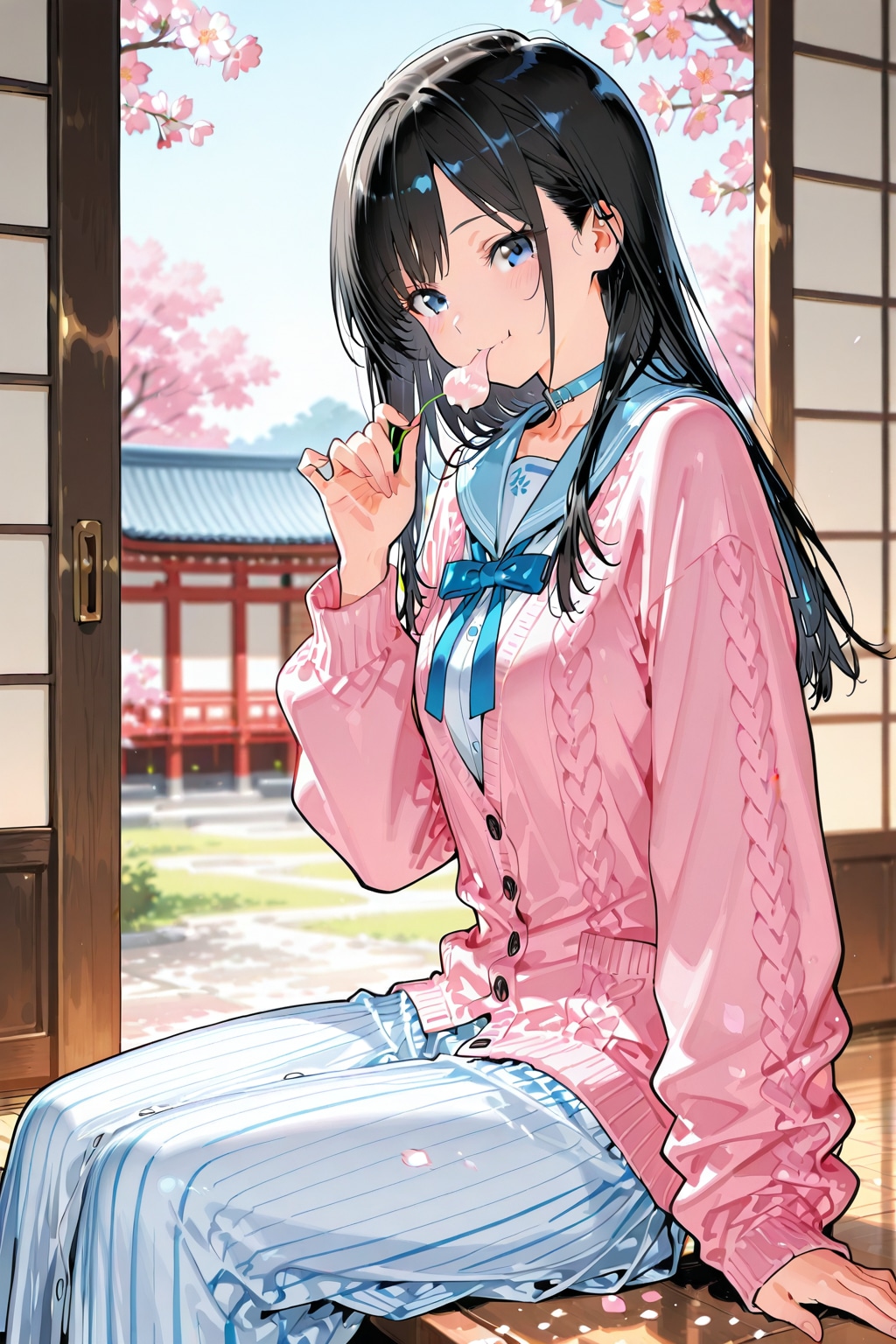 【企画：春色コーデ】花より団子②