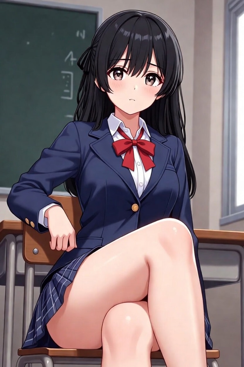 きれいな脚の組み方 | の人気AIイラスト・グラビア