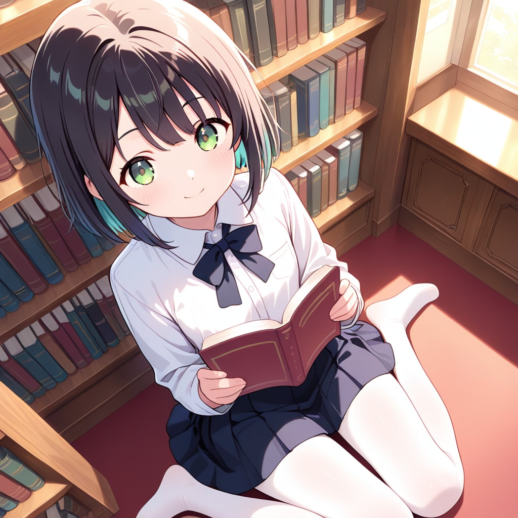 読書中