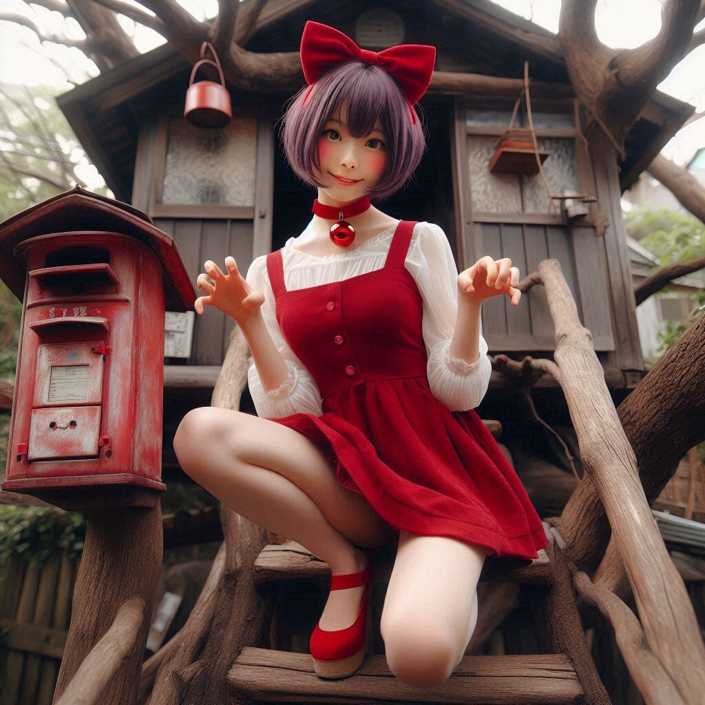 ニャニャニャのねこ娘