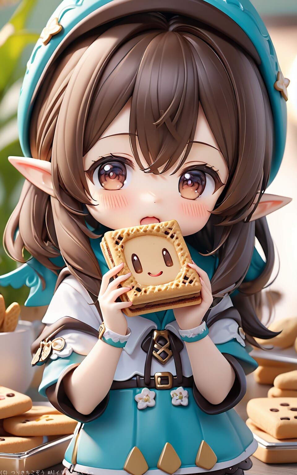 このクッキー、可愛いし、美味しいよ❤️ | の人気AIイラスト・グラビア