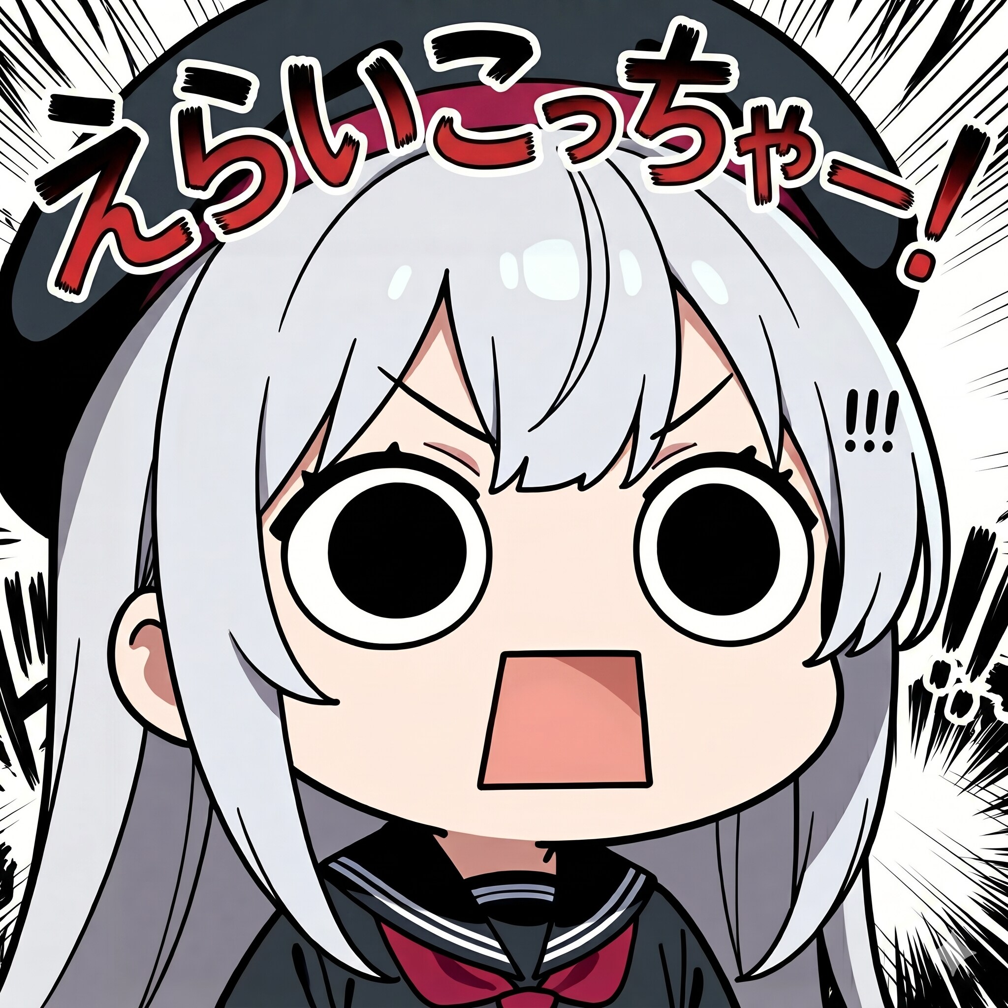 顔面どアップえらいこっちゃ嬢