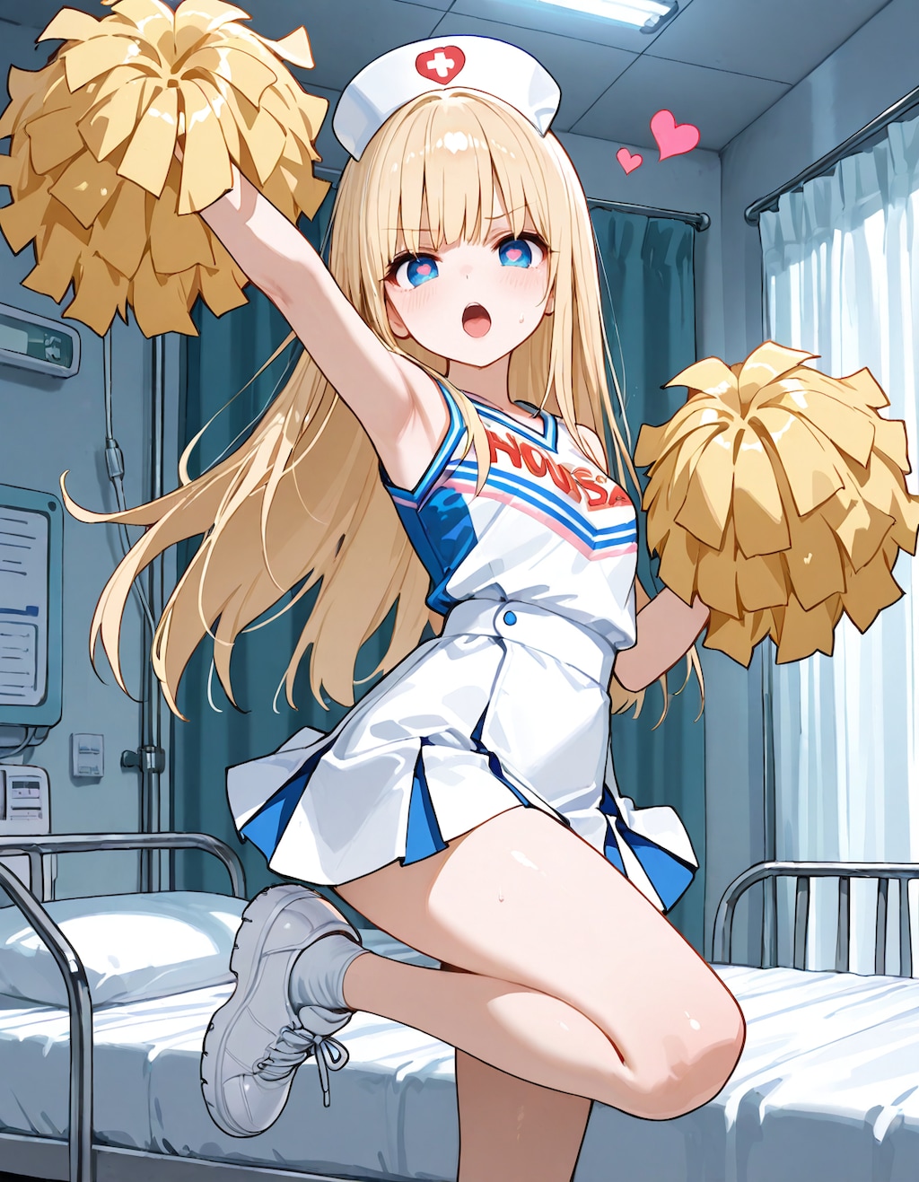 入院患者の応援